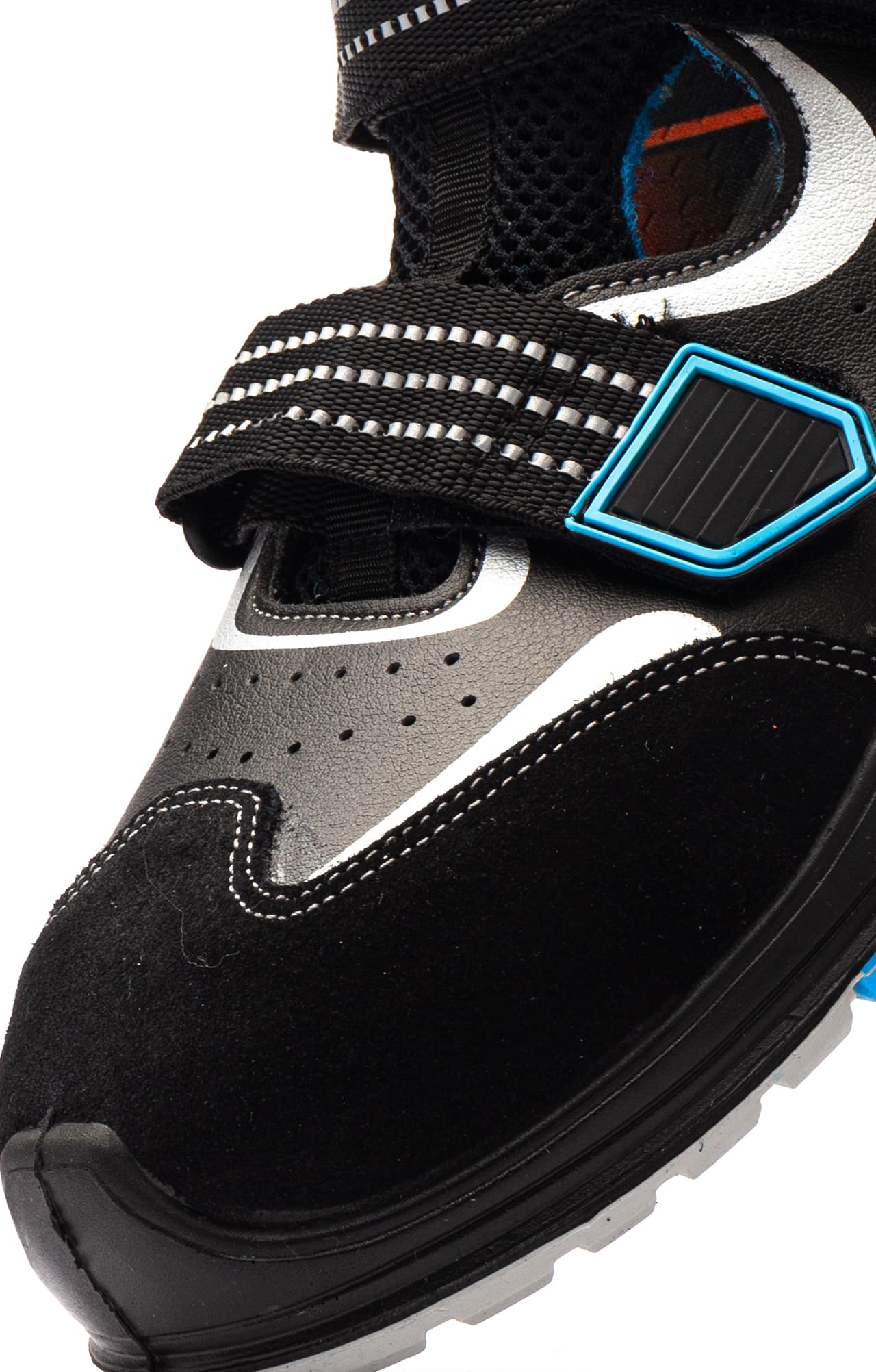 5031738 Полуботинки ПЕЦЦОЛЬ ФОРМУЛА 3 с перфорацией c композитным подноском и проколозащитной прокладкой черно-синие  Летняя обувь размер 47 Спецодежда  - Вид №5