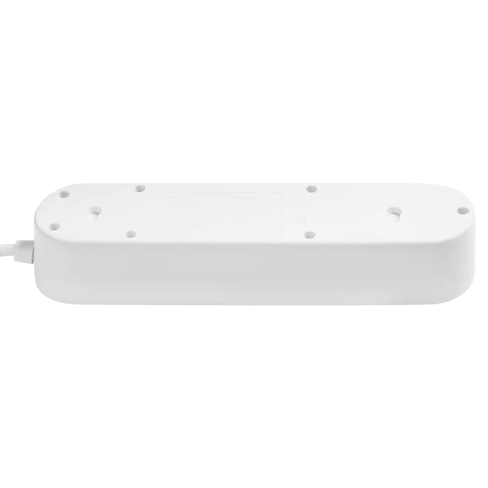 Удлинитель бытовой Skybeam 3x1 2 м 3 розетки с заземлением 3680 Вт с USB и выключателем цвет белый STLM-2183726 - Вид №4