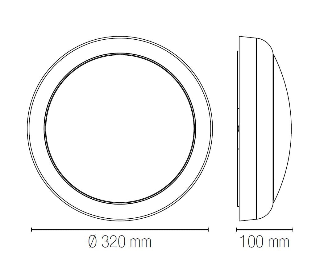 Поликарбонат светодиодный потолочный светильник Fan Europe Lighting INTEC ARCH-00135759 - Вид №3