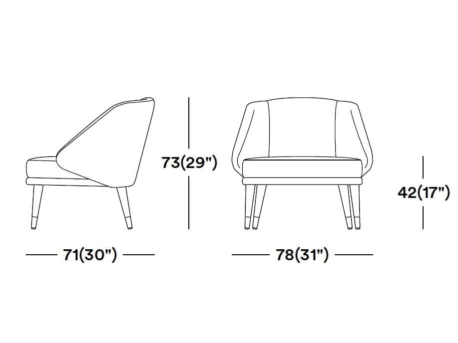 Кресло с подлокотниками Tirolo Meg ARCH-00138958 - Вид №9
