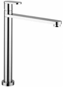 Quadrodesign Смеситель кухонный с поворотным изливом Kitchen brass