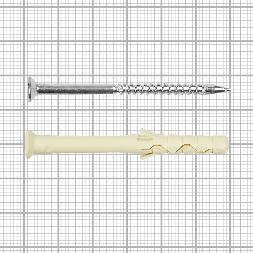 Дюбель-гвоздь SORMAT 6×60 мм с потайной манжетой для бетона и кирпича 84257528 STLM-1583789 - Вид №3