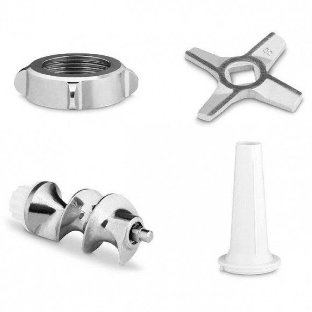 9113706 Мясорубка электрическая Zelmer ZMM5802P белый STDN-0045589 - Вид №8