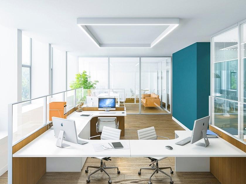 INDELAGUE | ROXO Lighting Модульный светодиодный потолочный светильник Reba 35 sun-id-1413426 - Вид №1