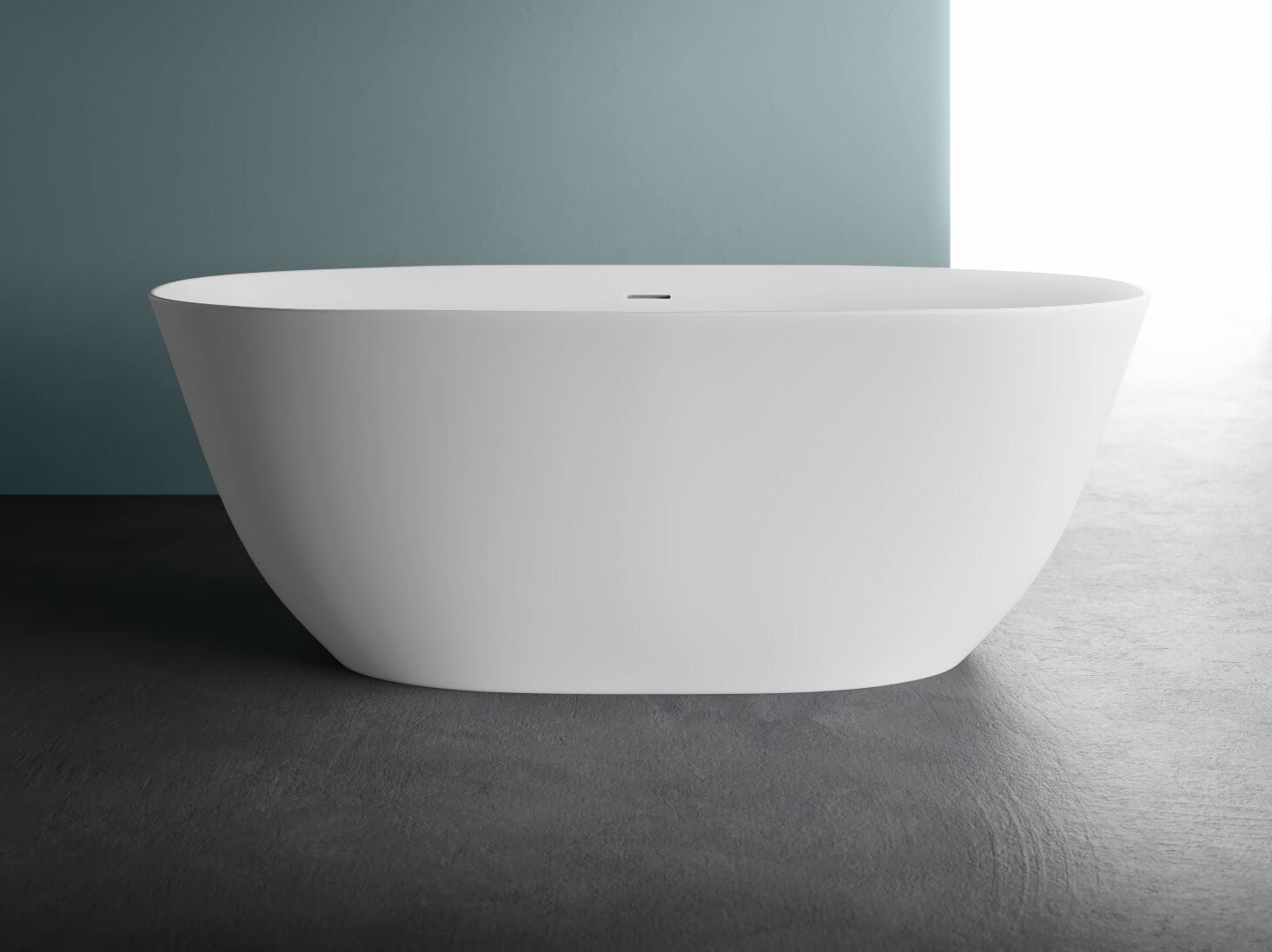 Овальная ванна в центре комнаты в Tecnoblu ARBLU GRACE ARCH-00065432