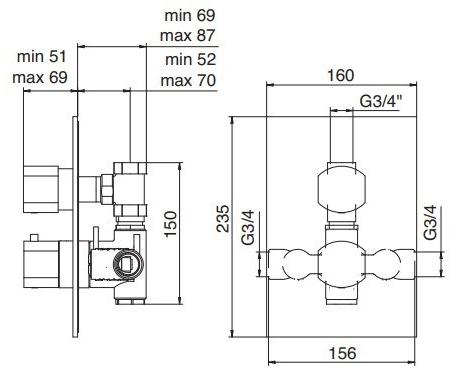 Rubinetterie Treemme Hedo'  0916  - Вид №1