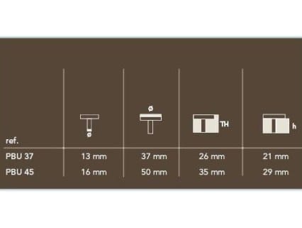 Железная мебельная ручка Dauby Pure® ARCH-00012353 - Вид №3