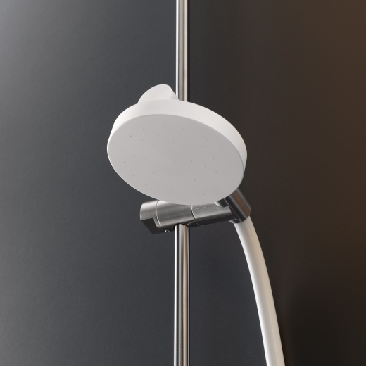 Душевой слайд-бар с подключением к водопроводу и конусной кронштейн для ручного душа  FRE214 CEADESIGN  - Вид №2