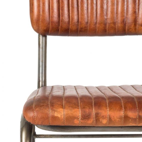 080205 Стул с кожаным сиденьем Francisco Segarra Romina Santreyd - Вид №3