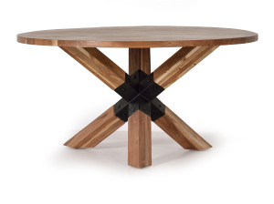 Круглый стол из акации