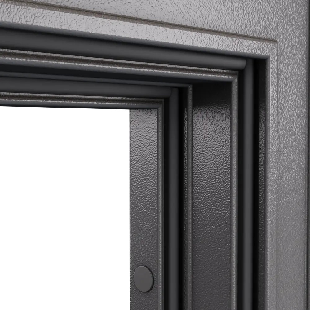 Дверь металлическая Стеф, 860 мм, левая, цвет орех тёмный TOREX STLM-2056554 - Вид №5