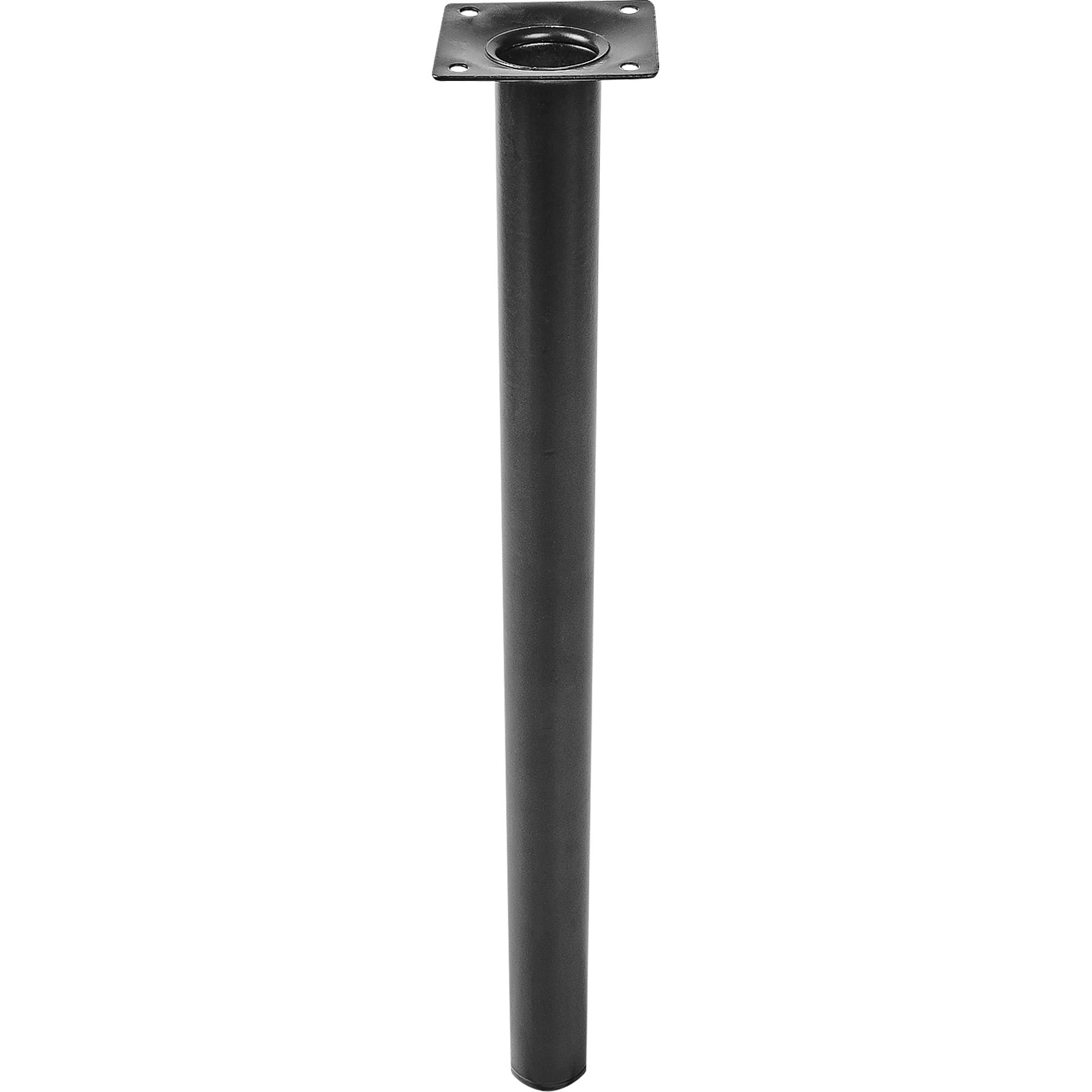 82732773 Ножка круглая 400х30 мм, сталь, цвет черный Santreyd 