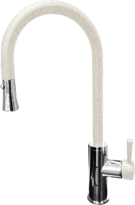 Кухонный смеситель 7652 белый GranFest