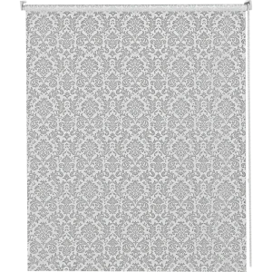 Штора рулонная Legrand Дамаск 80x175 см цвет серый 86542176 STLM-2029259