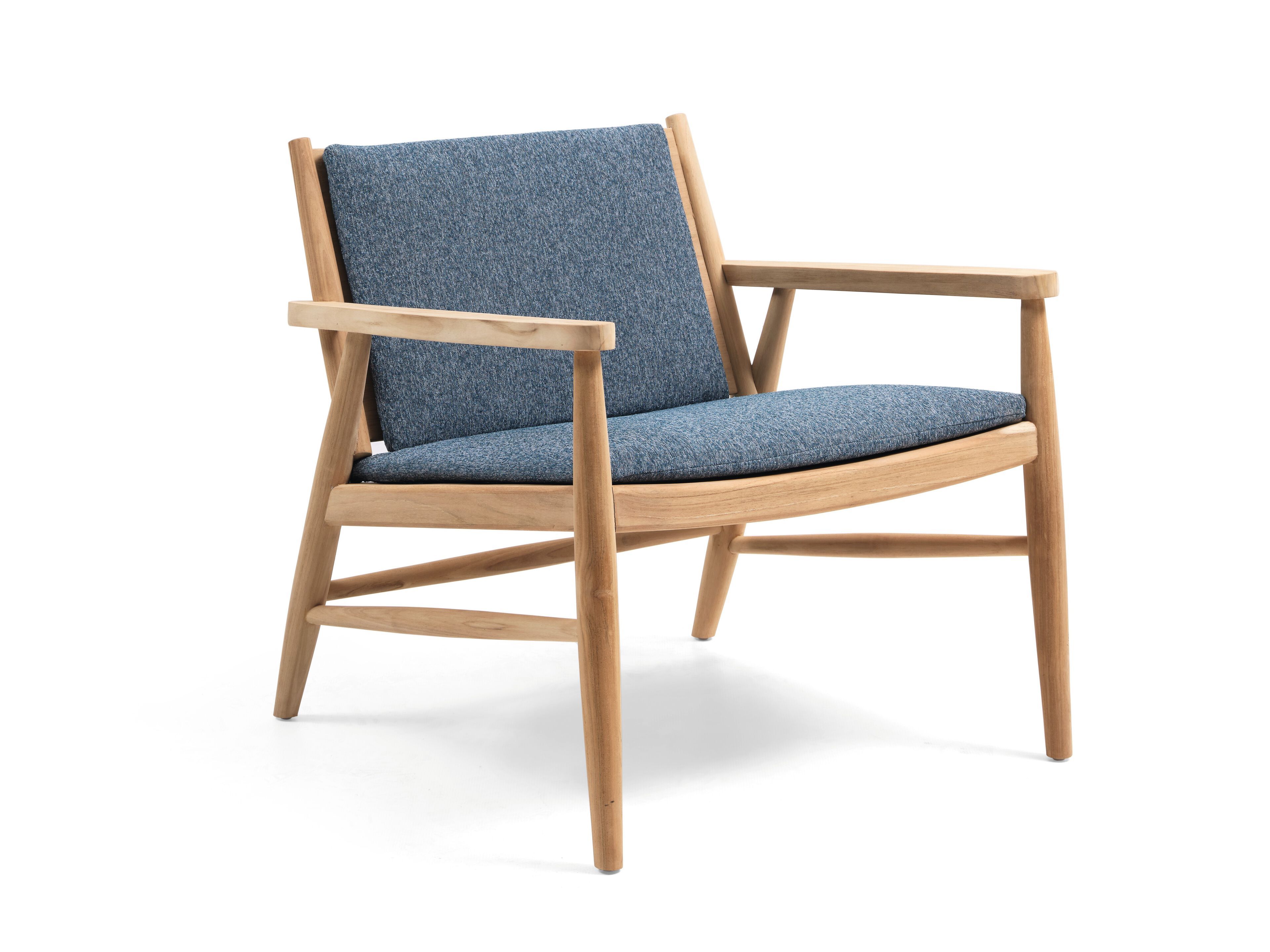 Съемное садовое кресло из тикового дерева с подлокотниками Gervasoni Gervasoni Outdoor ARCH-00003021