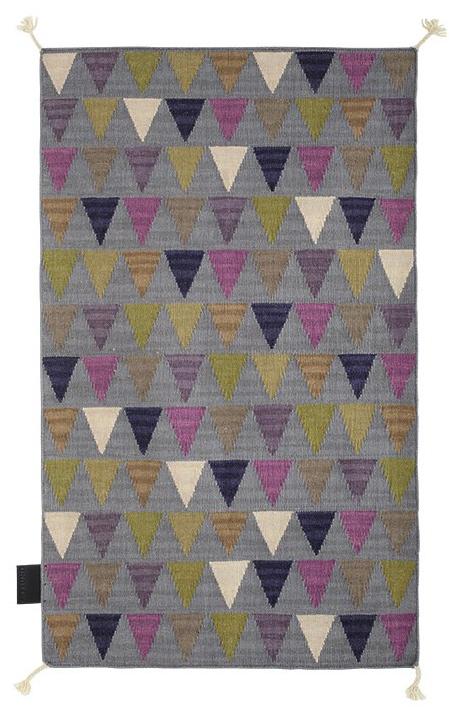 ASPLUND Прямоугольный шерстяной коврик с геометрическими мотивами Mini flag sun-id-1400834 - Вид №3