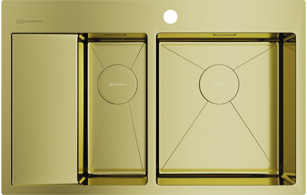 Кухонная мойка Akisame 78-2 LG-R OMOIKIRI