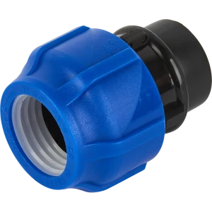 Муфта комбинированная ПНД Valfex 3/4"x32 мм ВР 121001232034 89106765 STLM-2066522