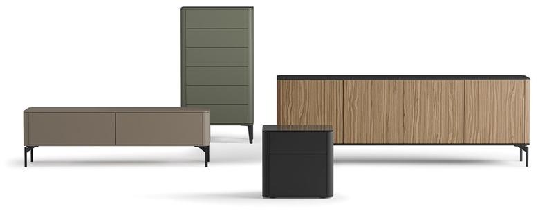 TUMIDEI Лакированный буфет с распашной дверцей и ящиками Circle sun-id-1380532 - Вид №2