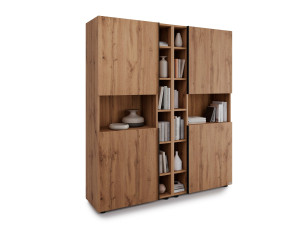 Настенный книжный шкаф из меламинированного материала