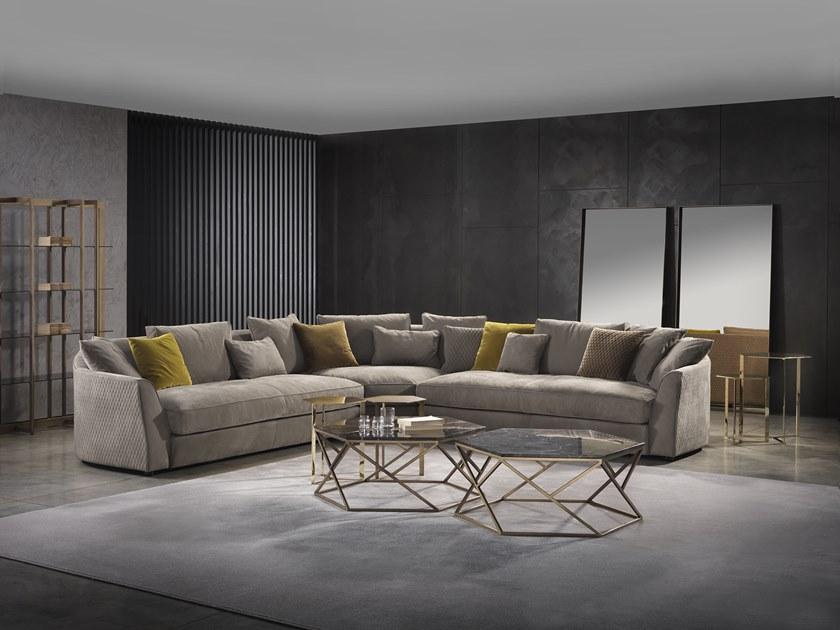 Marelli Угловой диван из нубука Roger sun-id-1382912 - Вид №1