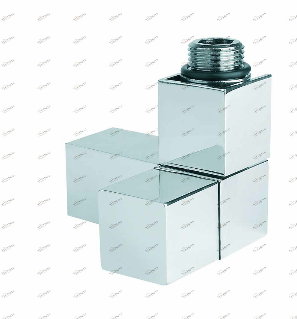 Carlo Poletti V54310MSX Клапан термостатический коаксиальный, правый или левый, с подключением для медной или пластиковой трубы 