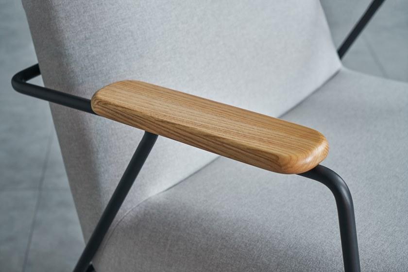 Grado Design Кресло из ткани с подлокотниками Puffy Gm-a-180 - Вид №2