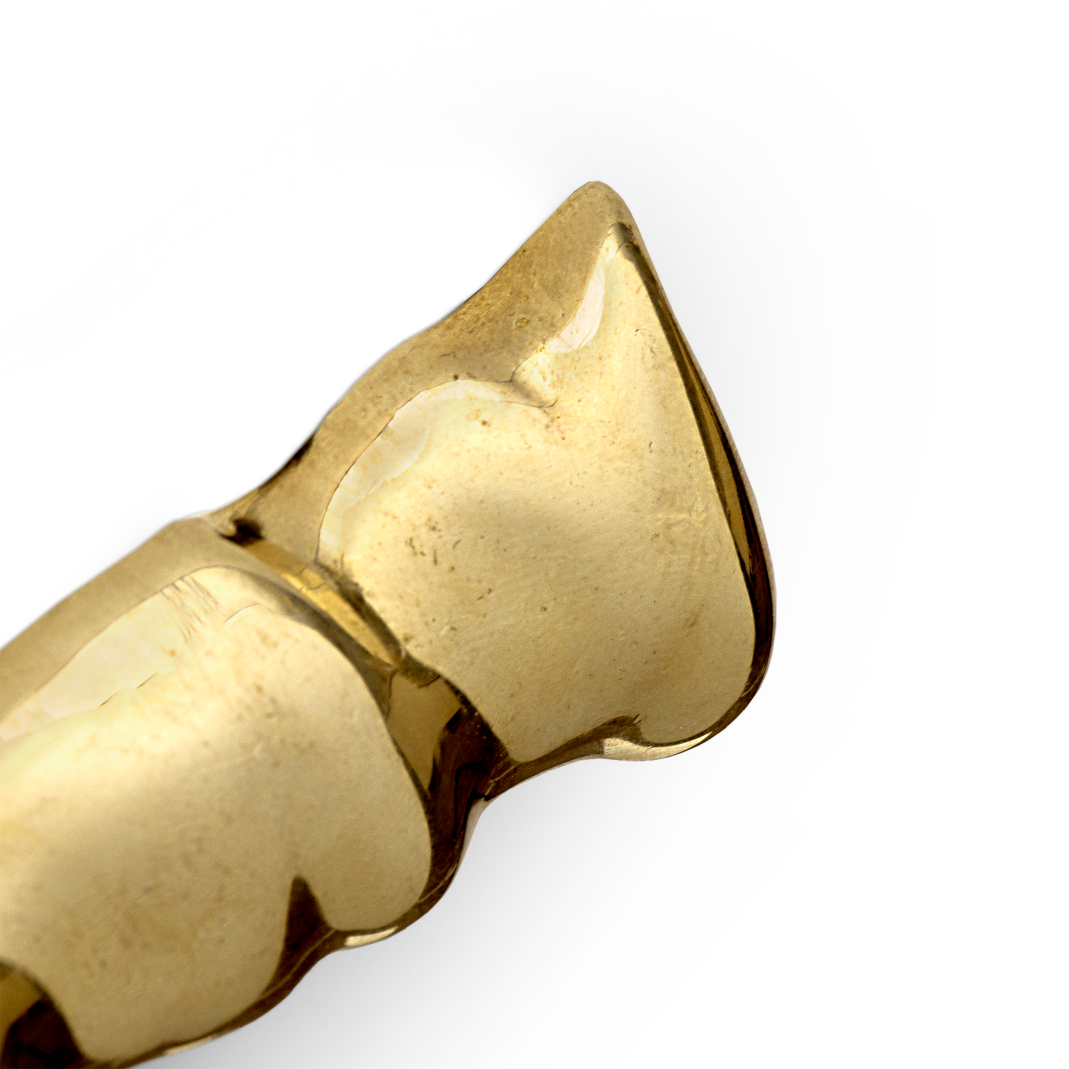 EA1014 PullCast Ручка ящика NOUVEAU Полированная латунь  - Вид №2