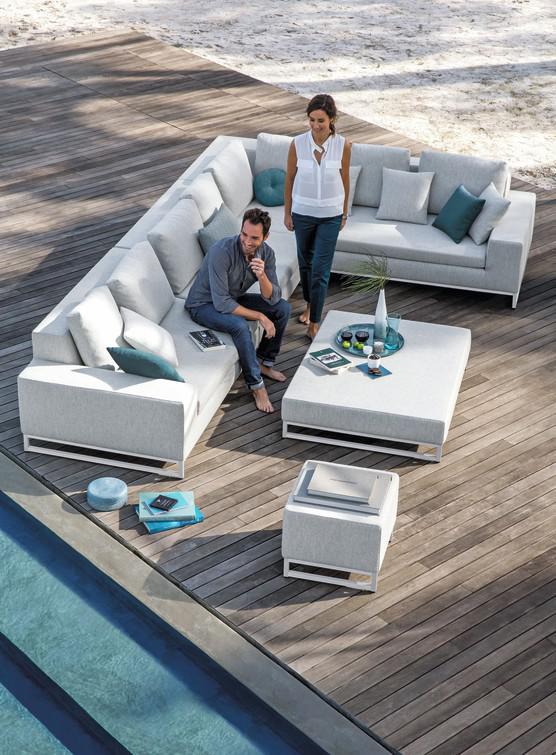 MNST601 Сиденье для скамейки для ног лава лотосовый воробей Manutti Zendo - Вид №7