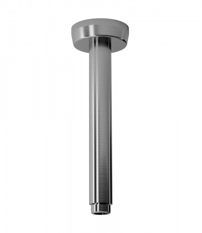 70804 INOX Матовая нержавеющая сталь 316 мм. 300 потолочный душевой кронштейн. Bongio Wellness