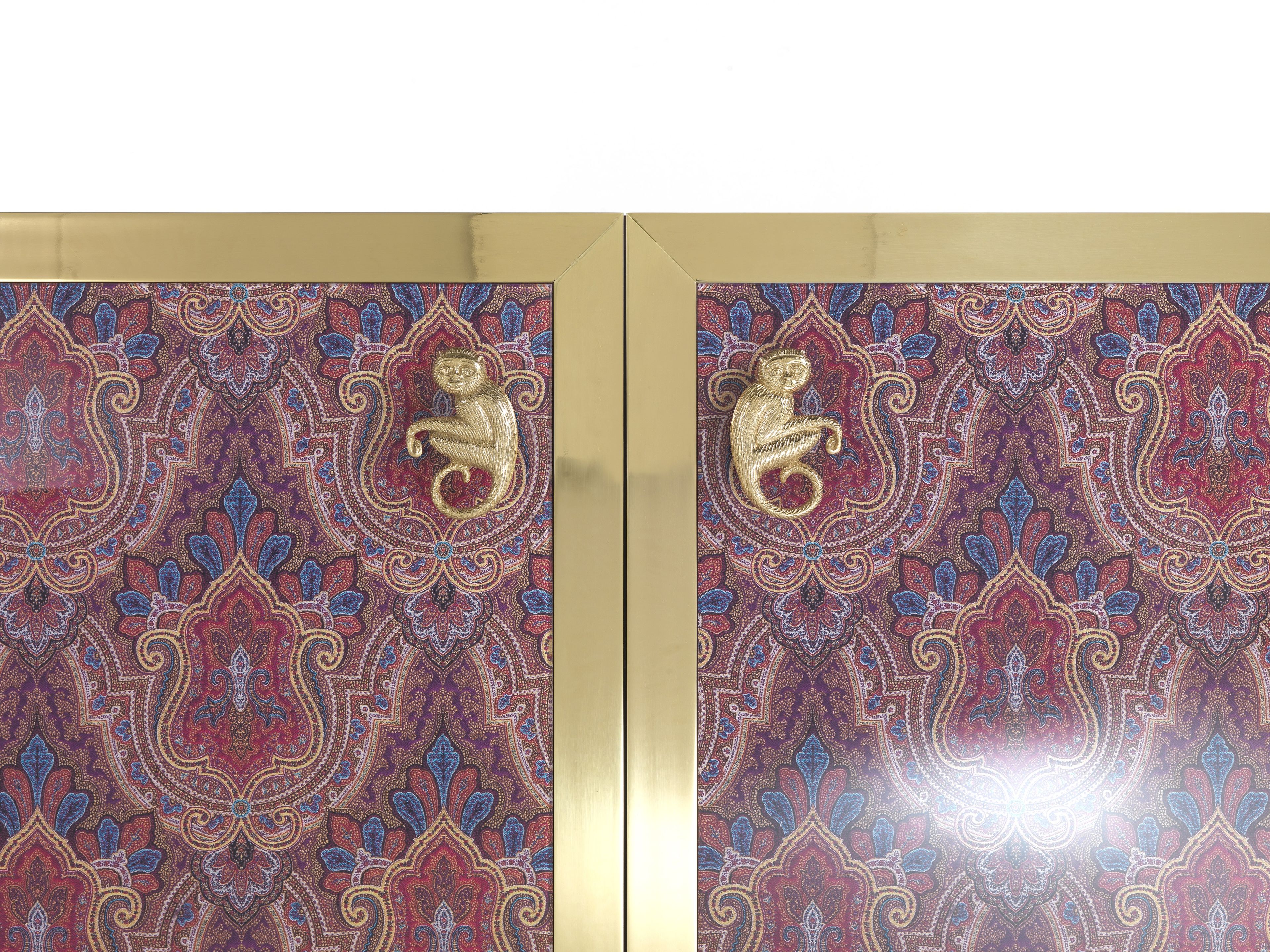 Шкаф из латуни и стекла ETRO Home Interiors Janis ARCH-00140869 - Вид №3