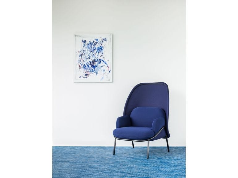 Тканевое кресло с подлокотниками с высокой спинкой MDD сетка ARCH-00066650 - Вид №5