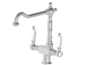 Смеситель для кухни с поворотным изливом