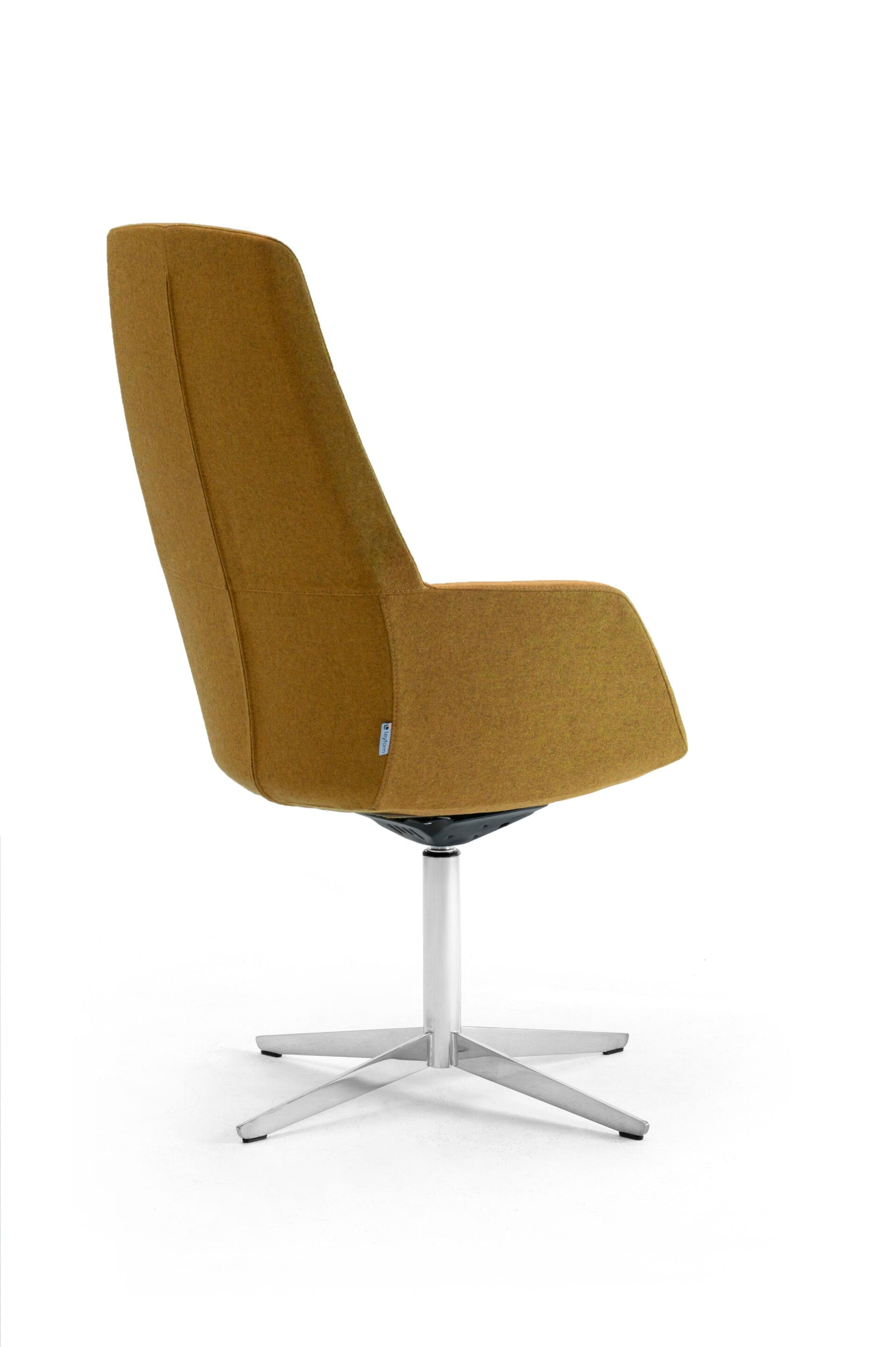 Стул из ткани с высокой спинкой Leyform Gaia ARCH-00092534 - Вид №3