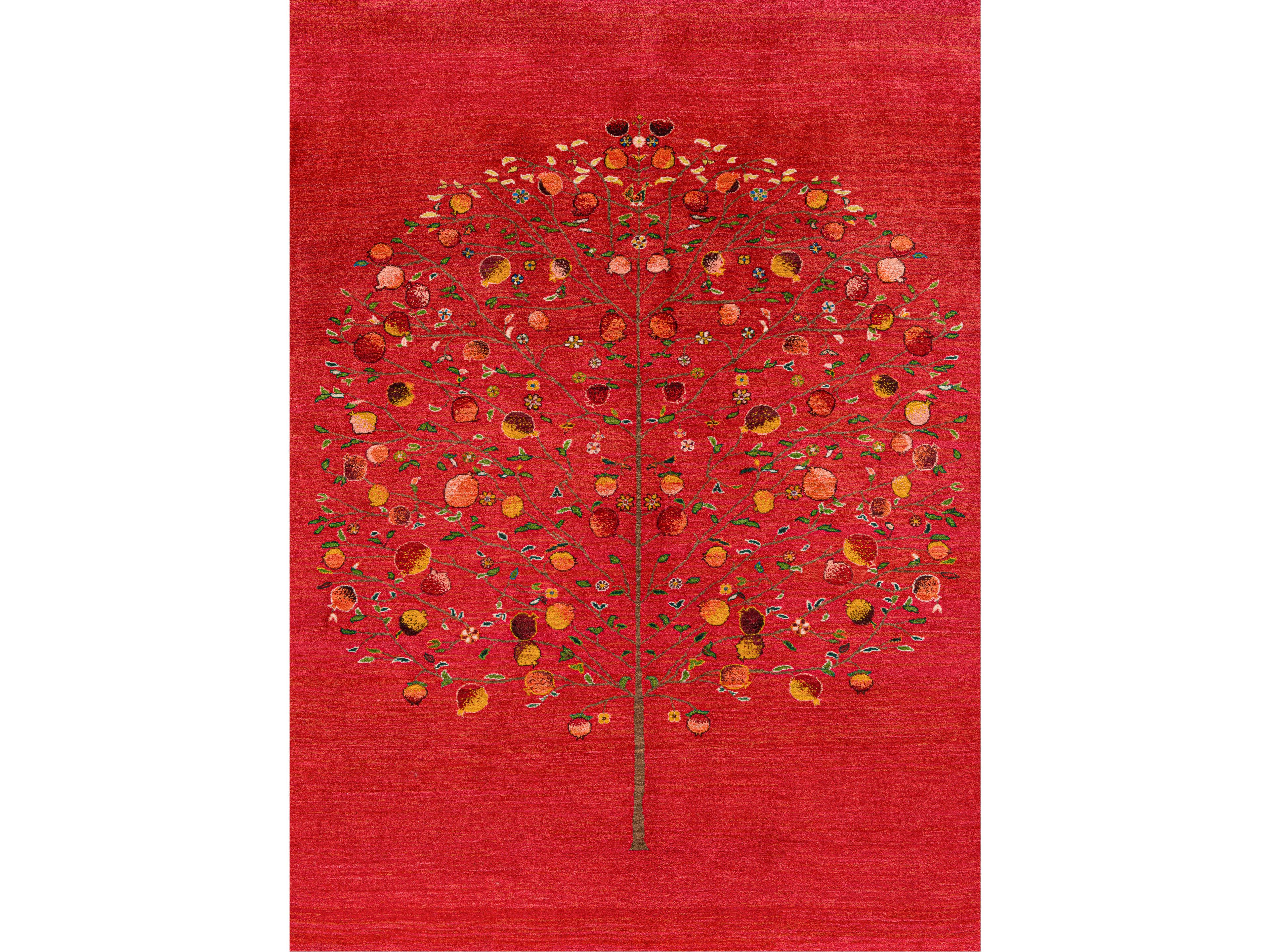 Прямоугольный шерстяной ковер на заказ Zollanvari Gabbehs Flora &amp ARCH-00075944 - Вид №1