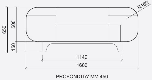 Officine Tamborrino Комод из листового металла с раздвижными дверцами sun-id-1471361 - Вид №2