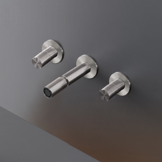 Настенный двойную ручку смеситель с регулируемым носиком L. Максимум. 170 мм  CAR96 CEADESIGN  - Вид №1