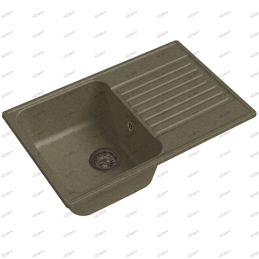 RQ144 топаз Мойка кухонная прямоугольная Raiber 