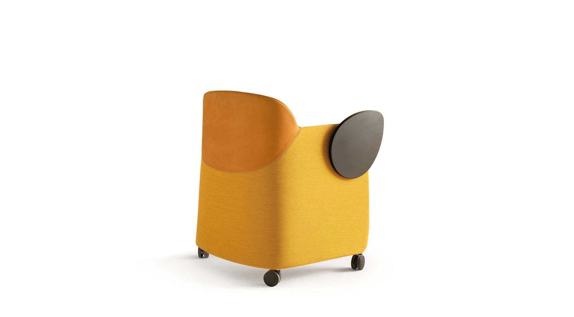 Тканевое кресло с колесами с подлокотниками Quinti Sedute ARCH-00150928 - Вид №6