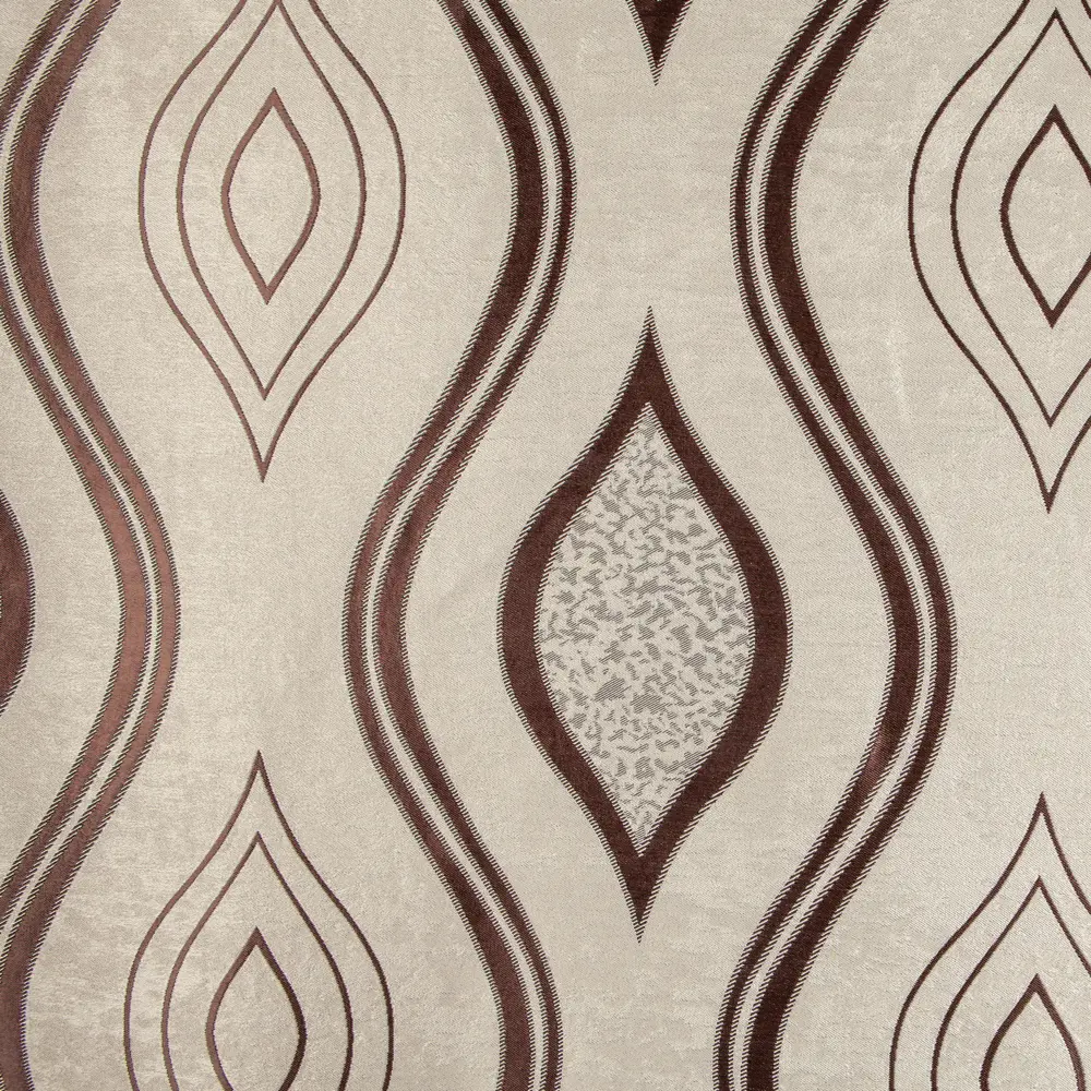 Ткань димаут «Витражный», 280 см, вензель, цвет золото-коричневый ТОРГОВЫЙ ДОМ ТЕКСТИЛЬ STLM-2091939 - Вид №2