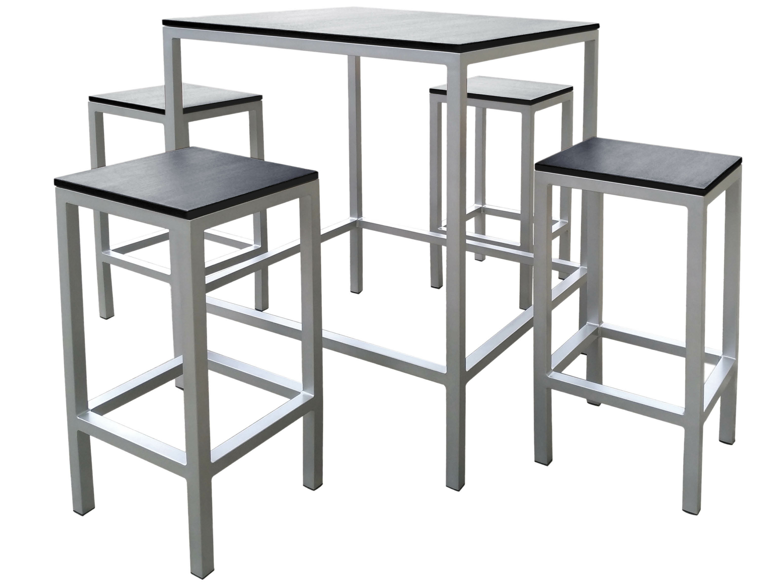 60.00.0367 Dice Bar Set - 4 барных стула и 1 стол Mbm - Вид №1