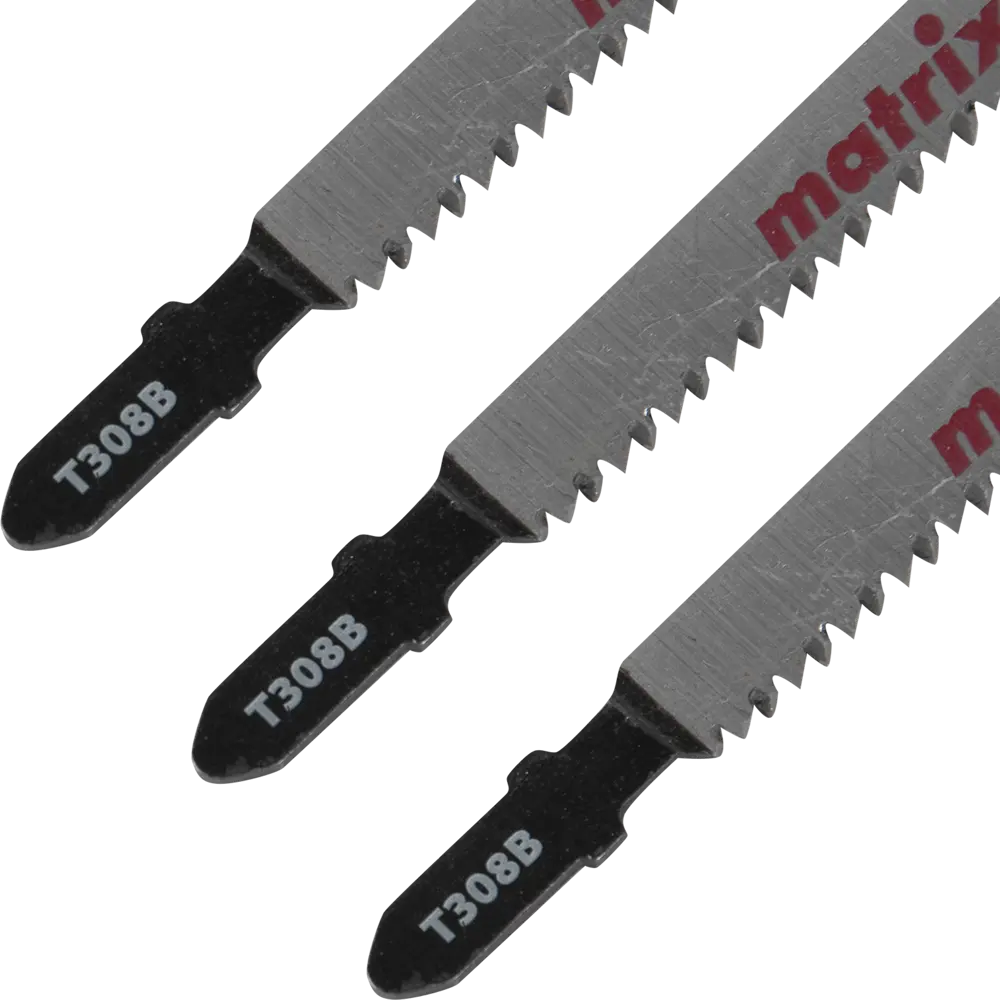 Пилка для лобзика по дереву Matrix T308B чистый рез, 3 шт. 84865361 STLM-2105672  - Вид №2