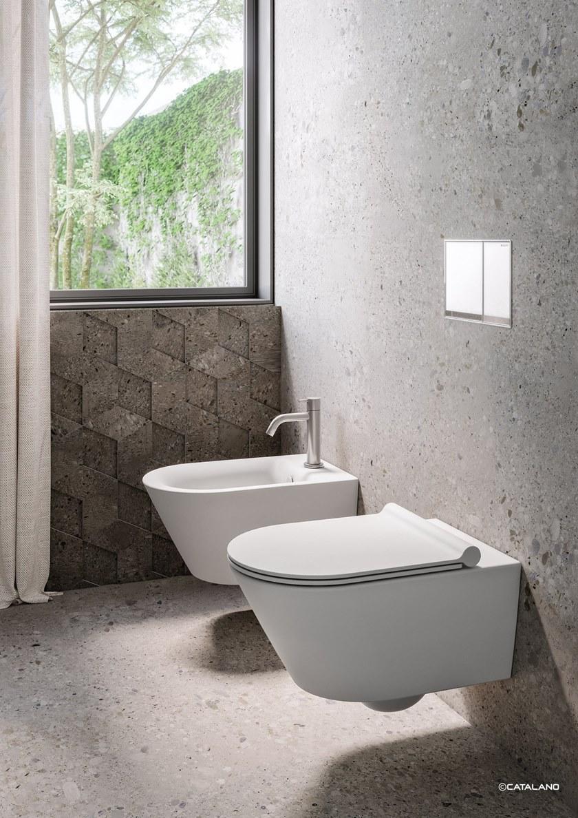 Биде подвесное New zero CERAMICA CATALANO sun-id-1364720 - Вид №1