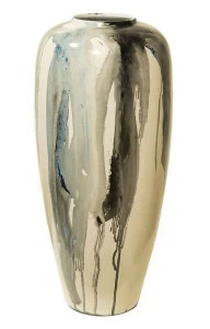 Ваза керамическая бежевая с черным большая 65 см "Хаос" UNICO ДИЗАЙНЕРСКИЕ 255430 Бежевый