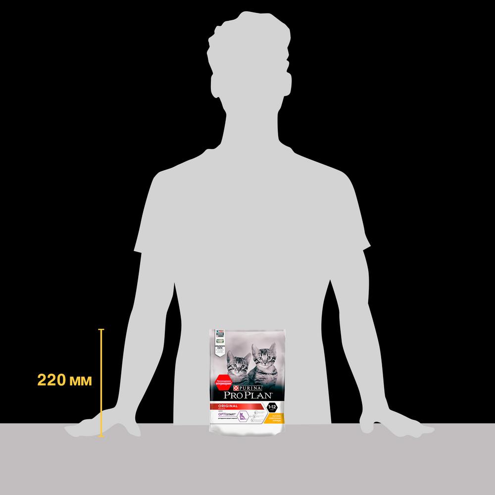 ПР0049854 Корм для котят до года, курица сух. 200 г Pro Plan  - Вид №7