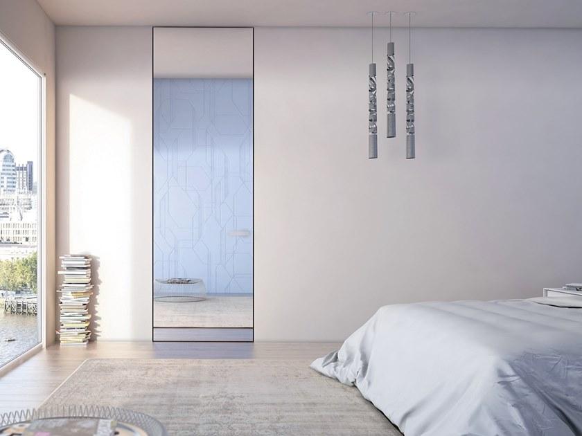 BARAUSSE Дверь заподлицо с дверцей с зеркальным эффектом Secret sun-id-1377985 - Вид №1