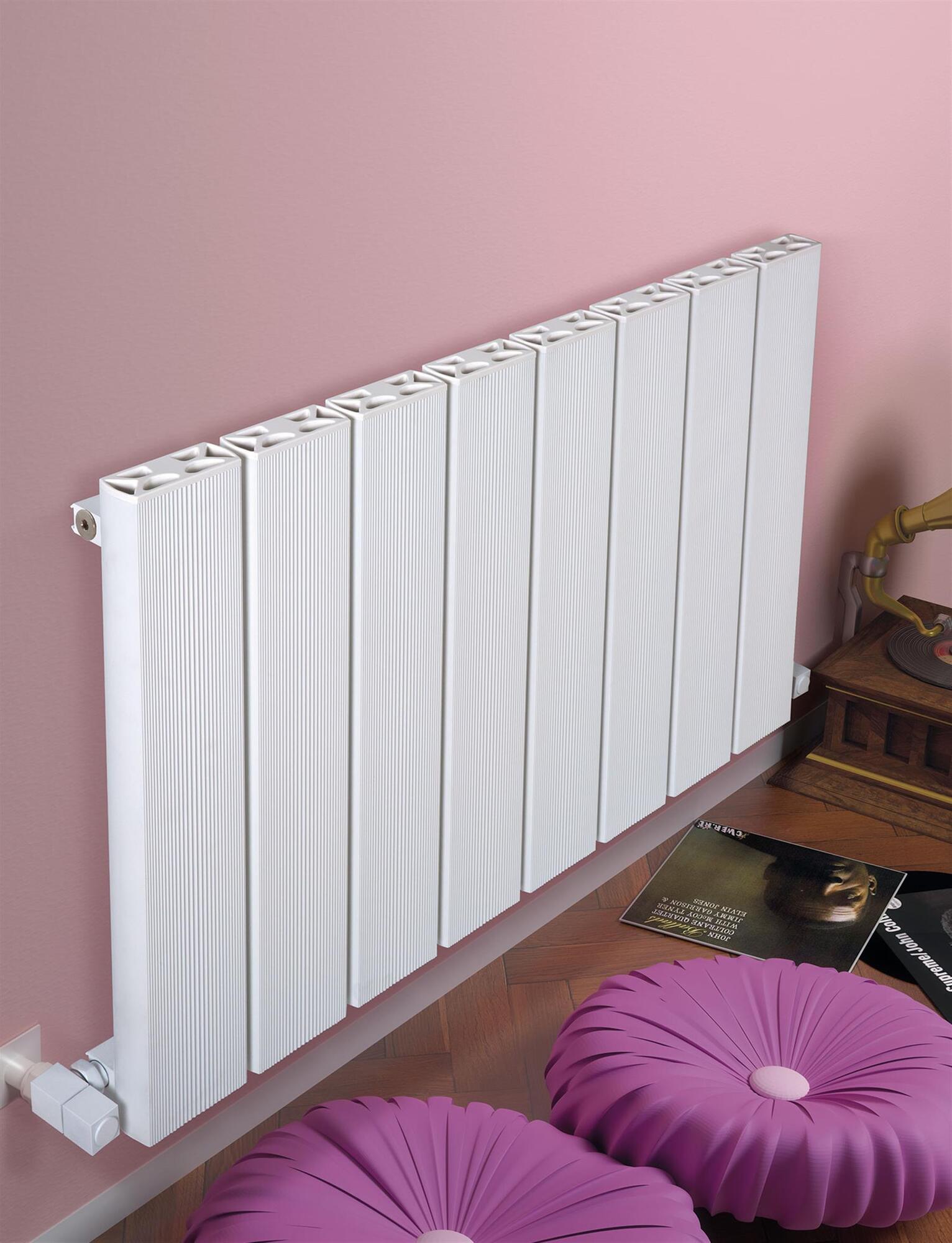 Радиатор Hammam VALERIAN Aluminium radiator комбинированный; электрический или водяной Алюминий  - Вид №23