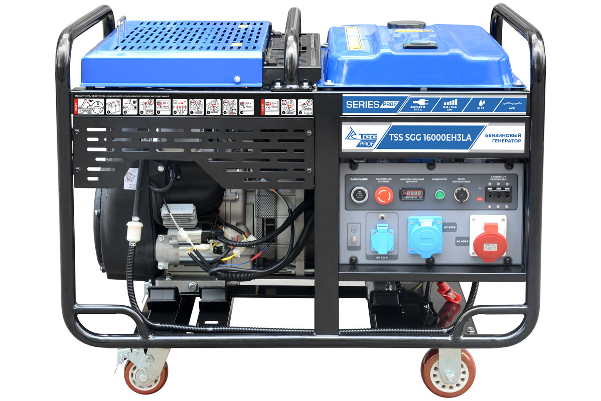 Электрогенератор   бензиновый ТСС SGG 16000EH3LA 9096880 STDN-0148863 - Вид №1