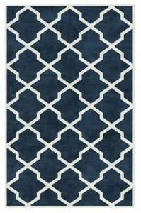 Ковер Square Blue 200x280 DOLLY CAPRETS ДИЗАЙНЕРСКИЕ, TRELLIS 155625 Синий