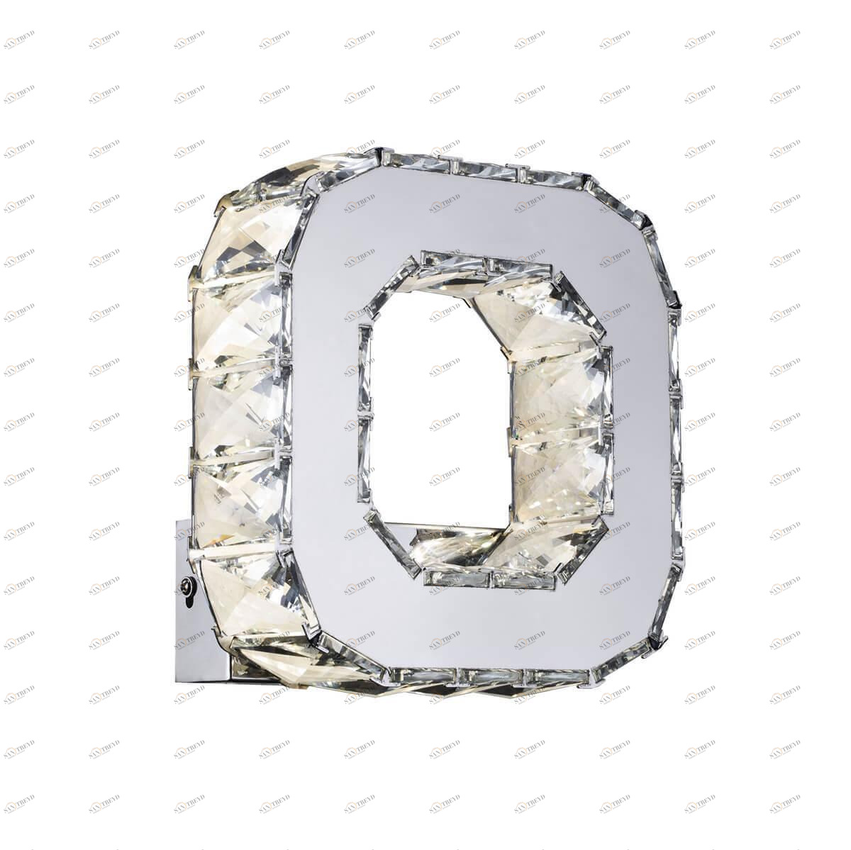 Бра светодиодное хрустальное хром Eletto Granda EL336W12 CITILUX ELETTO GRANDA 00-3928701 Хром 